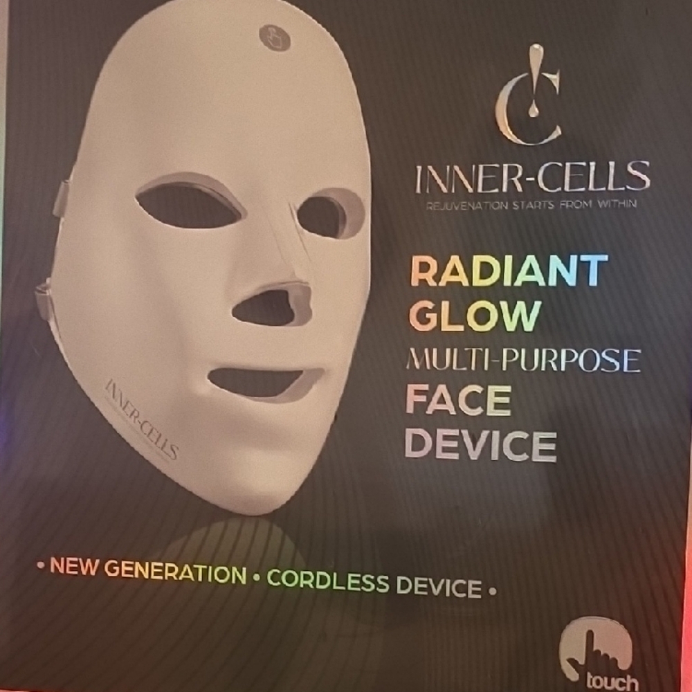 Inner-Cells Radiant Glow Face Device NEW PRODUCT. TOP OF THE LINE!Great Reviews
